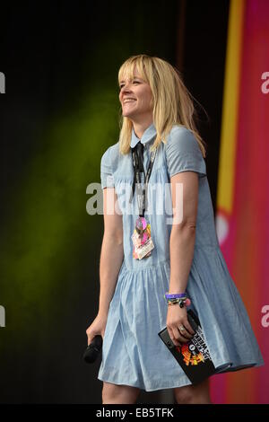 Radio 1's Big Weekend Glasgow - Prestazioni - Day 2 dove: Glasgow, Regno Unito quando: 24 Maggio 2014 Foto Stock