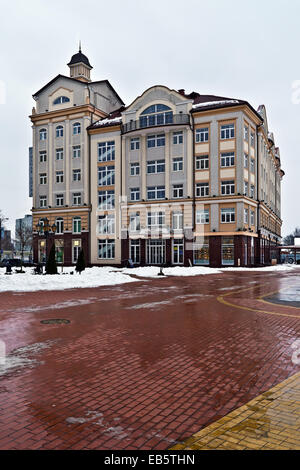 Villaggio di Pescatori - etnografici, il commercio e il centro artigianale. Kaliningrad (fino al 1946 Koenigsberg), Russia Foto Stock
