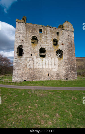 Torre di Newark, Bowhill, vicino a Selkirk Foto Stock