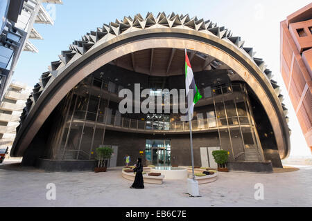 Istituto di Scienza e tecnologia a Masdar City ad Abu Dhabi Emirati Arabi Uniti Foto Stock