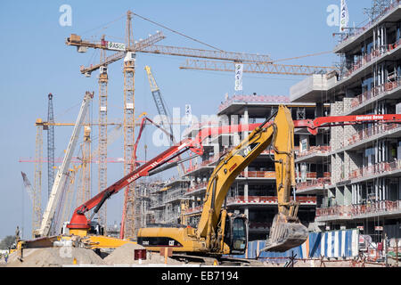 Costruzione di un nuovo appartamento di lusso immobili in Dubai Emirati Arabi Uniti Foto Stock