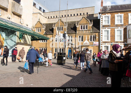 Northampton mercato all'aperto Foto Stock