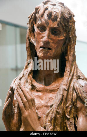 Maria Maddalena di Donatello, Museo dell'Opera del Duomo di Firenze, Toscana, Italia Foto Stock