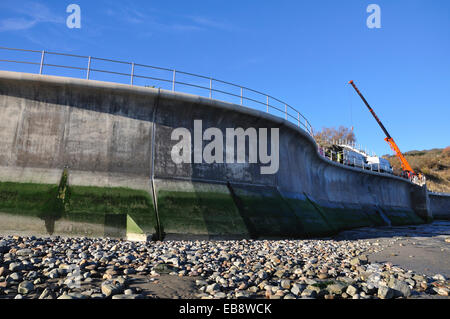 Lyme Regis per la difesa del mare Dorset Regno Unito Foto Stock