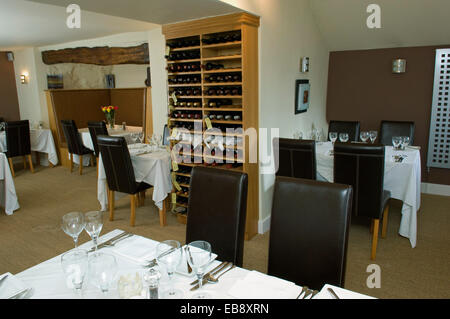 Castle Cottage ristorante, Harlech, Galles del Nord, Regno Unito Foto Stock