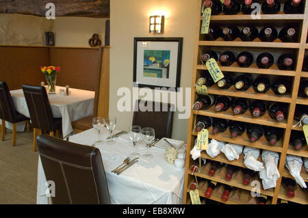 Castle Cottage ristorante, Harlech, Galles del Nord, Regno Unito Foto Stock