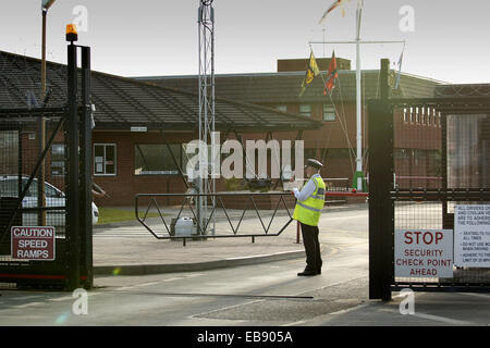 Royal Marine caserma (RMB) chivenor, Devonshire, Regno Unito Foto Stock