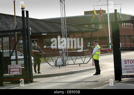 Royal Marine caserma (RMB) chivenor, Devonshire, Regno Unito Foto Stock