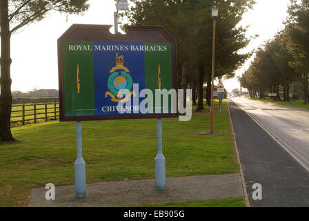 Royal Marine Caserma (RMB) Chivenor, Devonshire, REGNO UNITO Foto Stock