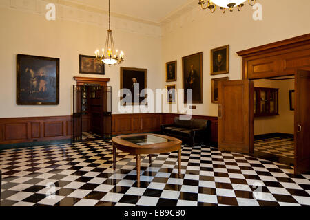 Una delle camere del George Washington Masonic National Memorial in Alexandria, Virginia Foto Stock