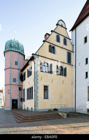 Ledenhof, ex palazzo della nobile famiglia dei membri, ora sede della Fondazione tedesca per la ricerca della pace, Osnabrück Foto Stock