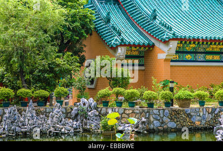 Hong Kong, la Wong Tai Sin temple nel nuovo quartiere di Kowloon Foto Stock