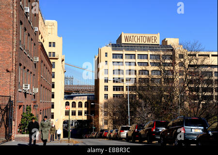 Brooklyn New York USA - l'edificio della torre di avvistamento a Brooklyn New York City Foto Stock