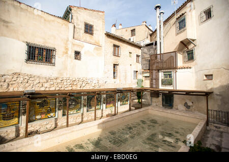 Vecchi pozzi di Chinchon Foto Stock