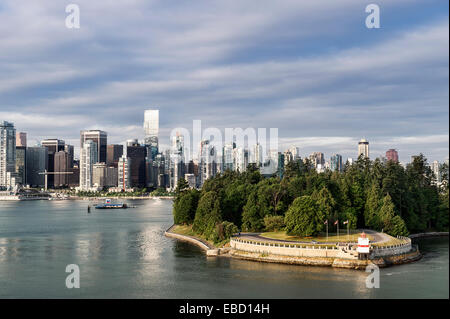 Il Waterfront Park. North Vancouver, British Columbia, Canada. Foto Stock