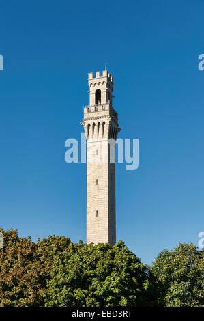 Il monumento del pellegrino tower, a Provincetown, Massachusetts, STATI UNITI D'AMERICA Foto Stock