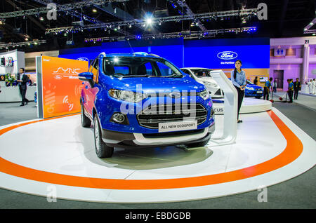 Nonthaburi, Tailandia. 28 Novembre, 2014. Ford Ecosport auto sul display in Thailandia International Motor Expo 2014 il 28 novembre 2014 a Nonthaburi, Tailandia. Credito: Chatchai Somwat/Alamy Live News Foto Stock