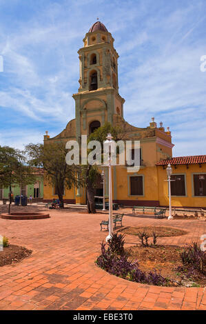 Il Museo de la lucha contra Bandidos e scene di strada, Trinidad, Cuba, West Indies, dei Caraibi Foto Stock