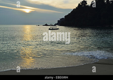 Coral Bay, Pulau Pangkor, Perak, Malaysia Foto Stock