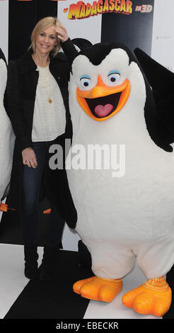 Londra, UK, UK. 29 Nov, 2014. Jenni Falconer assiste il Regno Unito Premiere di 'pinguini di Madagascar' a VUE Leciester Square. Credito: Ferdaus Shamim/ZUMA filo/Alamy Live News Foto Stock