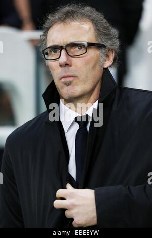 Parigi, Francia. 25 Nov, 2014. Laurent Blanc (PSG) Calcio/Calcetto : UEFA Champions League Group F match tra Parigi Saint-Germain 3-1 AFC Ajax presso il Parc des Princes Stadium di Parigi, Francia . © Mutsu Kawamori/AFLO/Alamy Live News Foto Stock