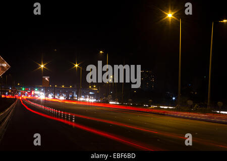 Autostrada strada nessuno Foto Stock