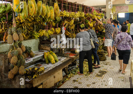 Persone e si spegne al Pasar Khusus (mercato speciale) Mandiri Blok M Gading Kelapa Jakarta Foto Stock