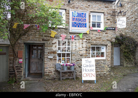 Il garden house shop in Reeth, North Yorkshire. Foto Stock