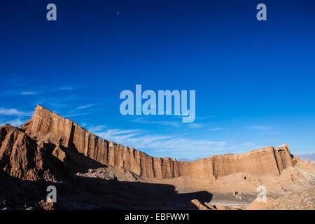 A valle della luna vicino a San Pedro de Atacama in Cile Foto Stock