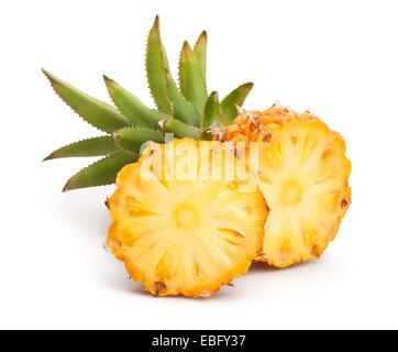 Baby ananas isolato Foto Stock