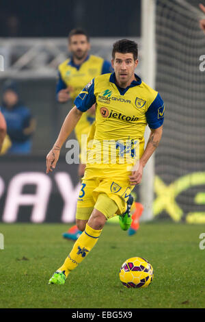 Verona, Italia. 29 Nov, 2014. Mariano Izco (Chievo) Calcio/Calcetto : Italiano 'Serie A' match tra Chievo Verona 0-1 SS Lazio allo Stadio Marc'Antonio Bentegodi a Verona, Italia . © Maurizio Borsari/AFLO/Alamy Live News Foto Stock