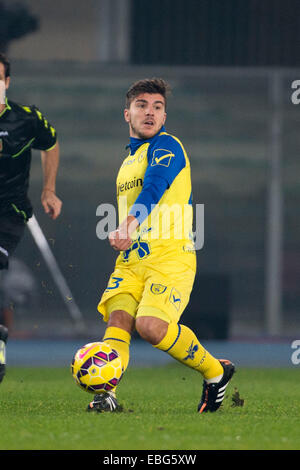 Verona, Italia. 29 Nov, 2014. Alberto Paloschi (Chievo) Calcio/Calcetto : Italiano 'Serie A' match tra Chievo Verona 0-1 SS Lazio allo Stadio Marc'Antonio Bentegodi a Verona, Italia . © Maurizio Borsari/AFLO/Alamy Live News Foto Stock