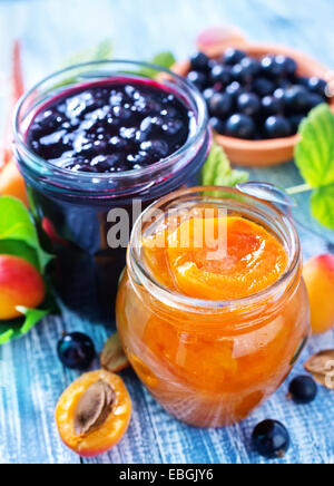 Jam in banche Foto Stock