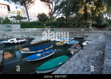 Opatija è stato uno dei più popolari destinazioni per gite turistiche in Croazia sin dal XIX secolo quando gli Asburgo turne Foto Stock