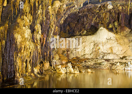 Saalfeld Fairy Grotte, Germania, Thueringen, Saalfeld Foto Stock