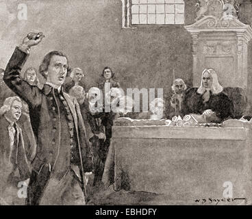 Mi danno la libertà, o mi danno la morte! Citazione attribuita a Patrick Henry da un discorso da lui tenuto alla convenzione della Virginia 1775 Foto Stock