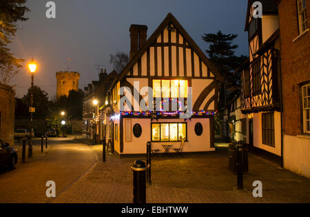 Oken's House a Natale, Warwick, Warwickshire, Inghilterra, Regno Unito Foto Stock