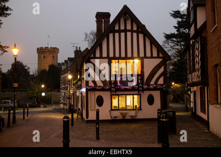 Oken's House a Natale, Warwick, Warwickshire, Inghilterra, Regno Unito Foto Stock