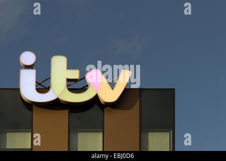 ITV studios, Media City, Salford Quays, Manchester, Regno Unito Foto Stock