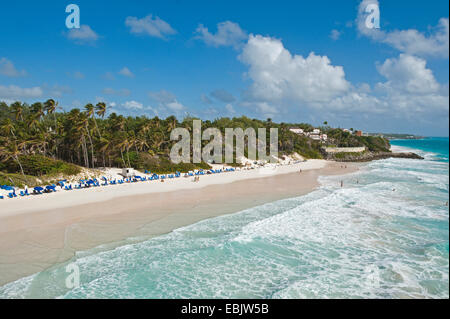 Spiaggia di gru a carroponte Beach Resort, Barbados Foto Stock
