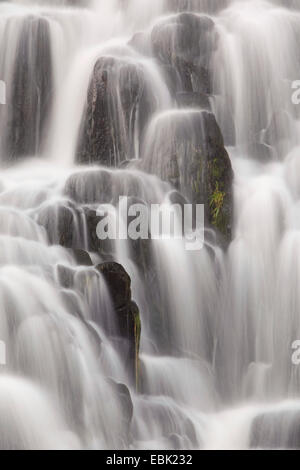 Bridal falls, Regno Unito, Scozia, Isola di Skye Foto Stock