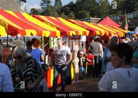 Mercato degli Agricoltori Loch Lomond Shores Balloch Foto Stock