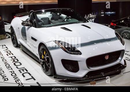 La Jaguar F-tipo progetto 7 al 2014 Los Angeles Auto Show Foto Stock