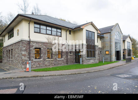 Brecon Tribunali (PRETURA) in Brecon, POWYS, GALLES. Foto Stock