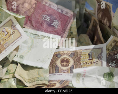 Yuan Cinese valuta Foto Stock