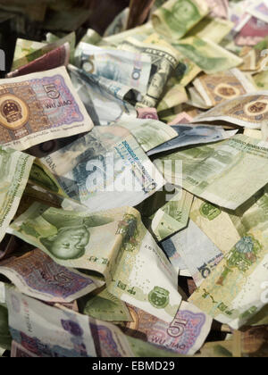 Yuan Cinese valuta Foto Stock