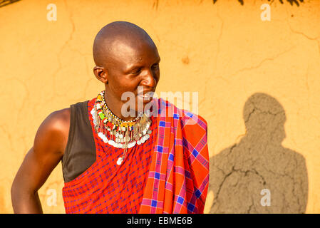 Masai Mara in Kenia Foto Stock