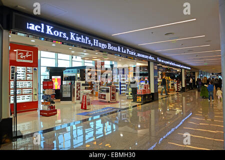 Duty free shop Ezeira dall'Aeroporto Internazionale di Buenos Aires Argentina Foto Stock