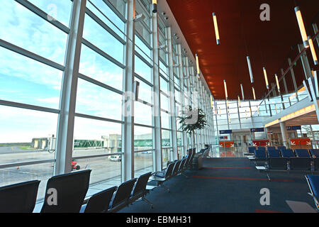 Sala partenze Ezeira dall'Aeroporto Internazionale di Buenos Aires Argentina Foto Stock