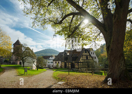 Hirsau, ex monastero di San Pietro e Paolo, romanico, vicino a Calw, Foresta Nera, Baden-Württemberg, Germania Foto Stock